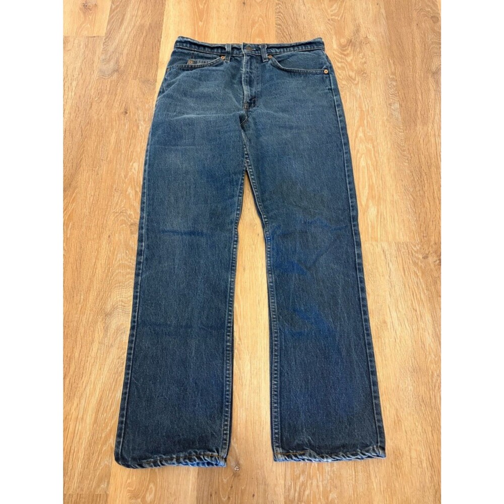 Levi's VTG 1984 509 Orange Tab Jeans Made in USA Slim Straight Jeans Size 32x30